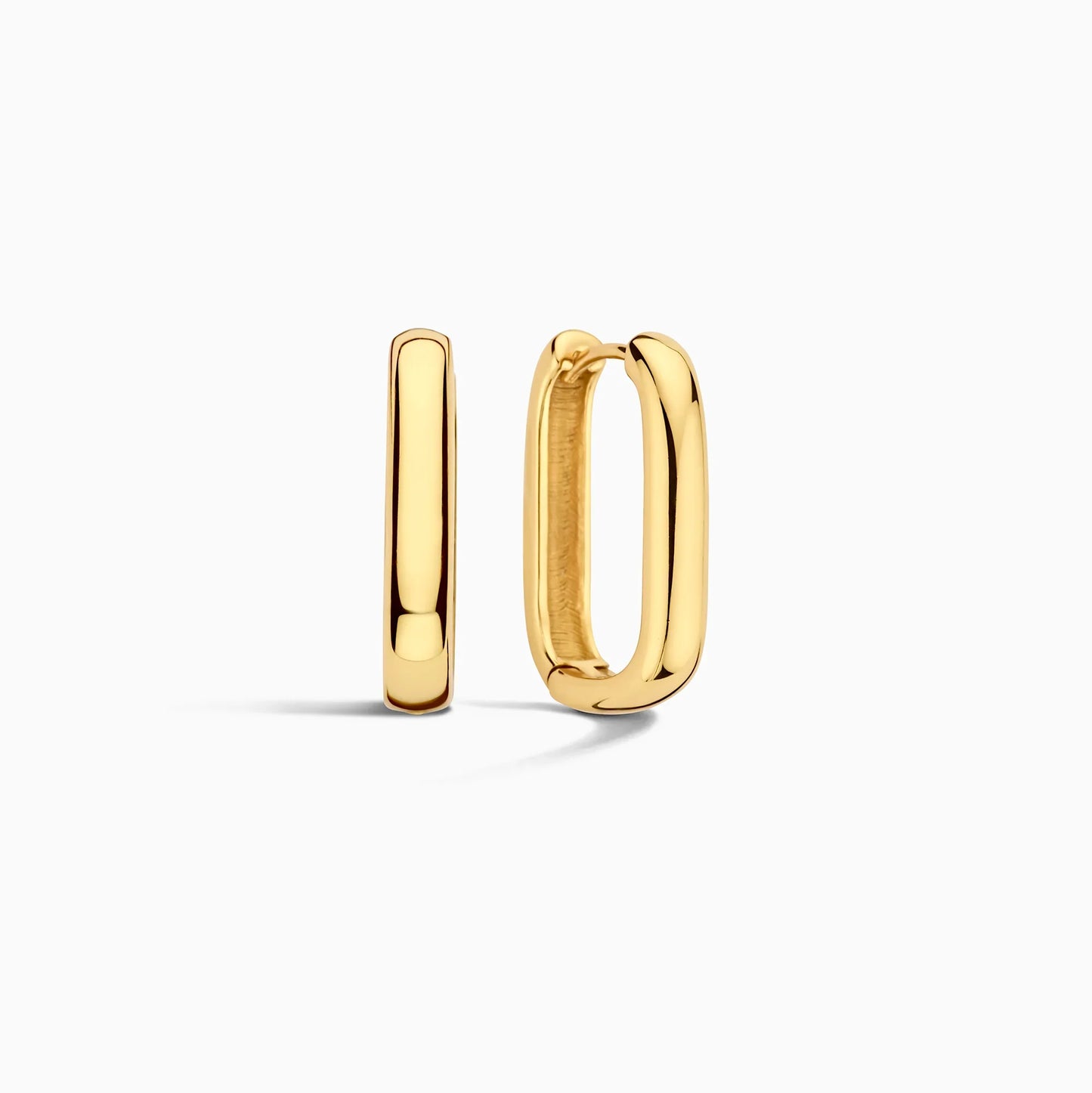 CERCEI AURII CLASICI CU FINISAJ NETED