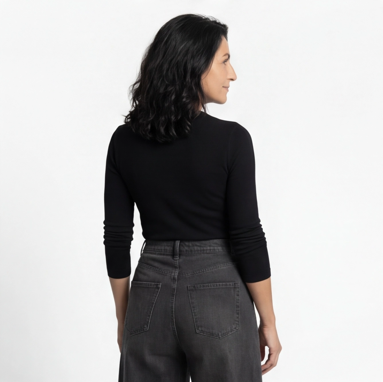CRISTINA | PANTALONI DENIM PETRECUȚI