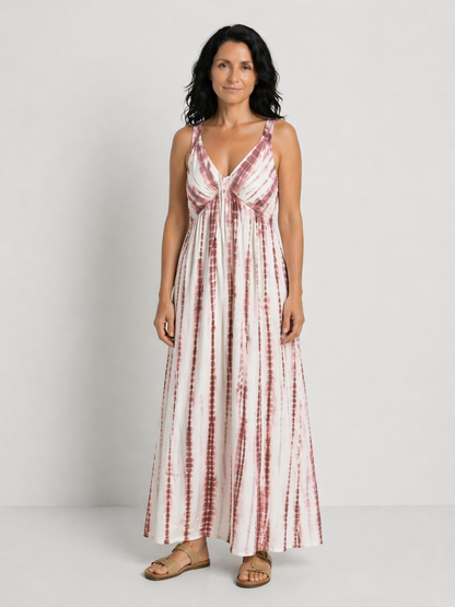 LILIANA | ROCHIE MAXI CU DECOLTEU ÎN V