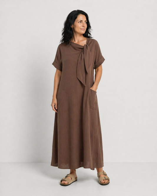 ANAMARIA | ROCHIE MIDI CU GULER CU NOD