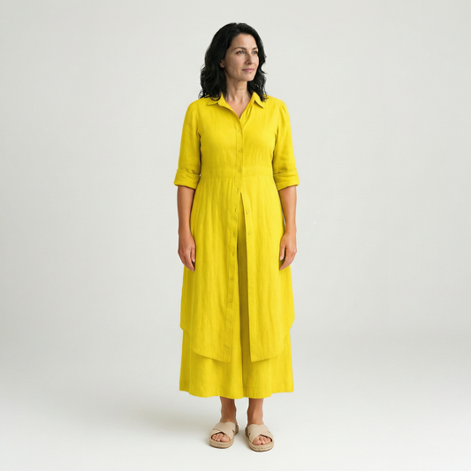 ALISIA | ROCHIE MIDI CU NASTURI