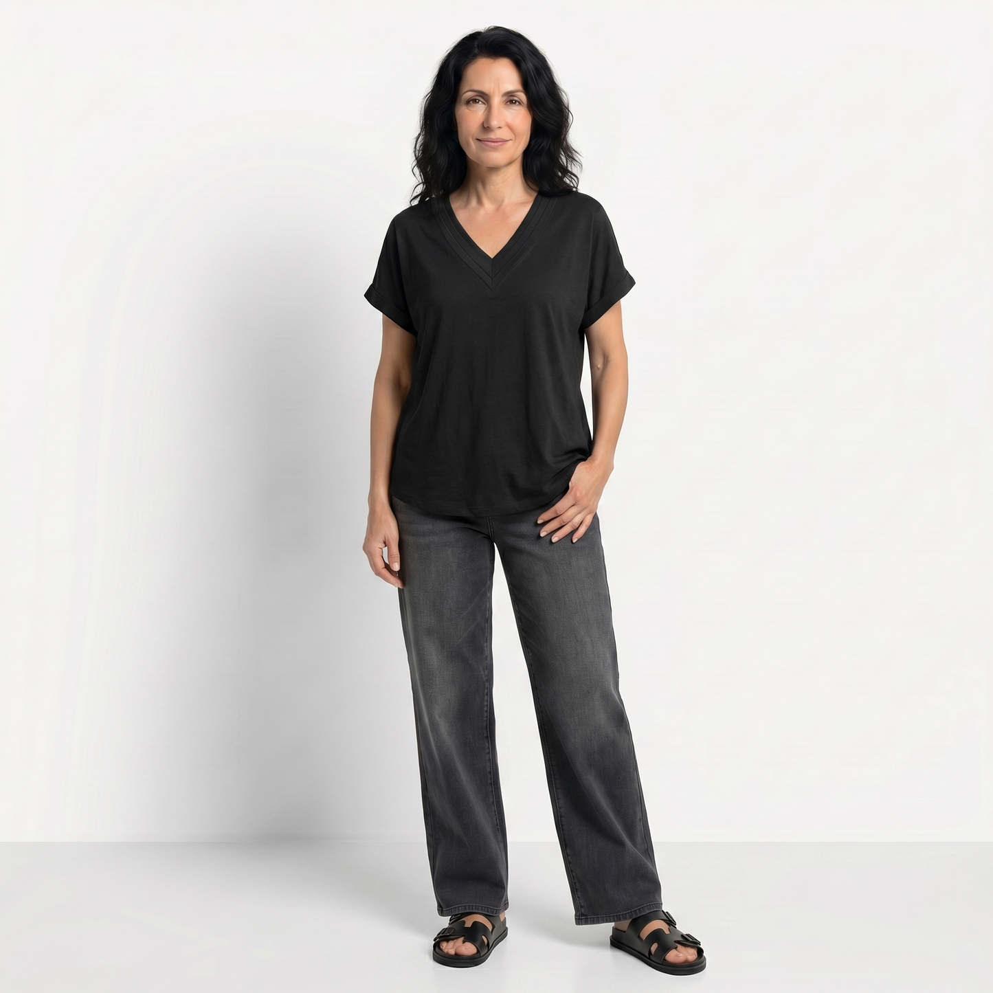 IRIS | TRICOU LEJER DECOLTEU V