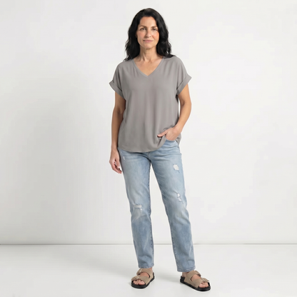 MARIA | TRICOU LEJER CU DECOLTEU V