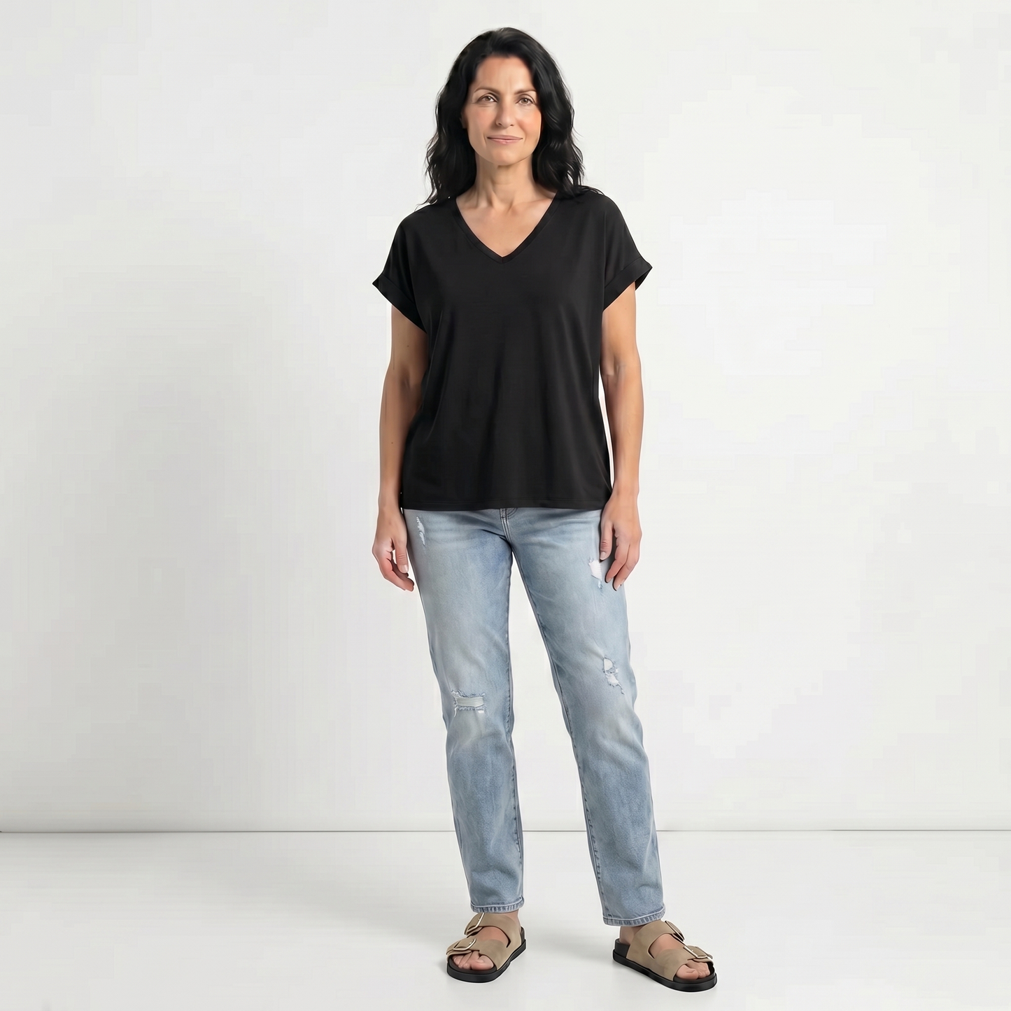 MARIA | TRICOU LEJER CU DECOLTEU V