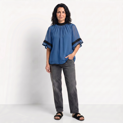 VIORICA | TRICOU ELEGANT CU VOLANE